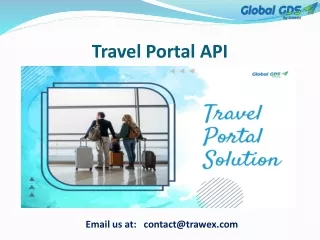 travel portal api