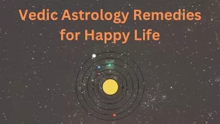 vedic astrology remedies for happy life