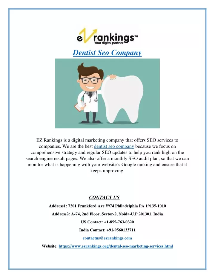 dentist seo company