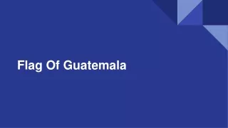 flag of guatemala