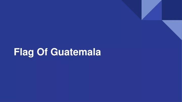 flag of guatemala