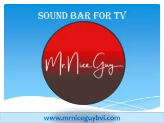 Sound Bar for Tv - Mrniceguybvi