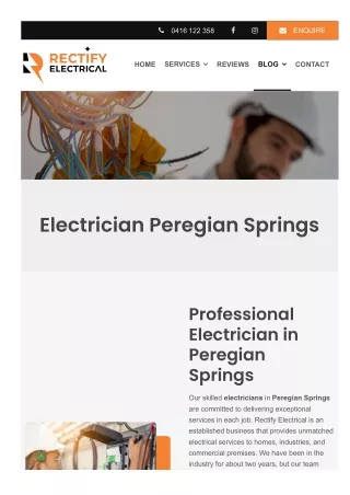 Electrician Peregian Springs
