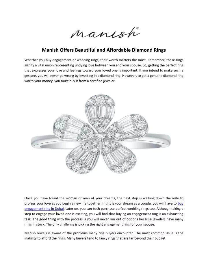 manish offers beautiful and affordable diamond