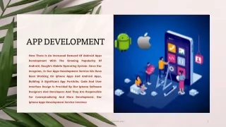 app development