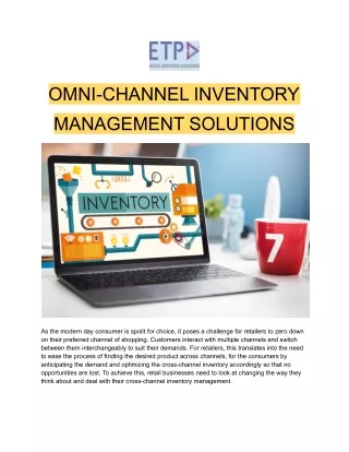 omni channel inventory