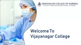 Top Nursing Colleges in Bangalore - Vijayanagar College of Nursing