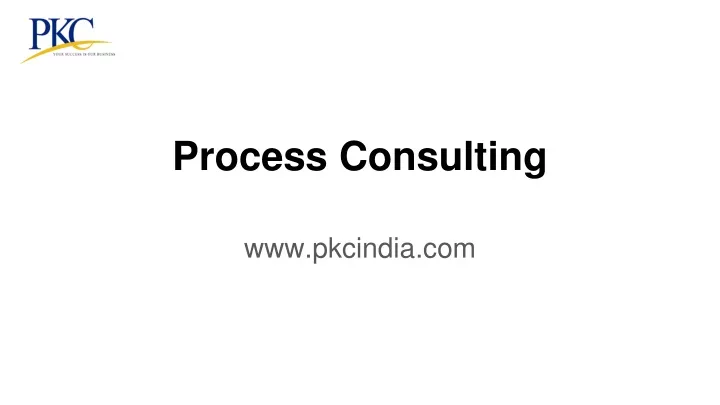 process consulting