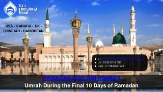 RAMADAN 2023 3RD ASHRAH Umrah During the Final 10 Days of Ramadan
