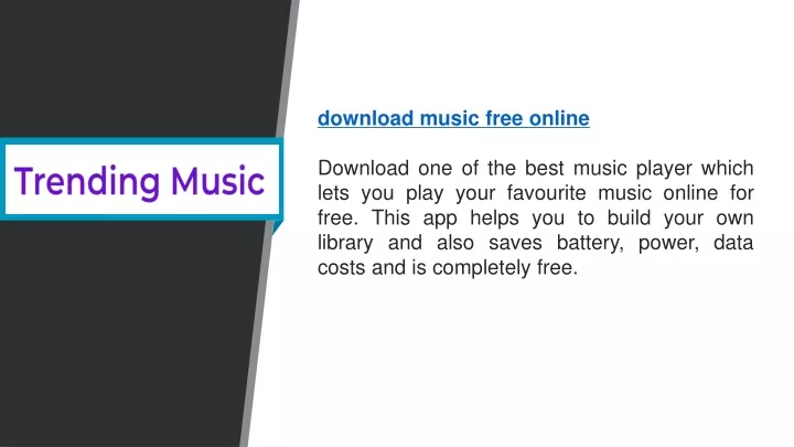 download music free online download