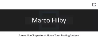 Marco Hilby - A Visionary and Determined Leader