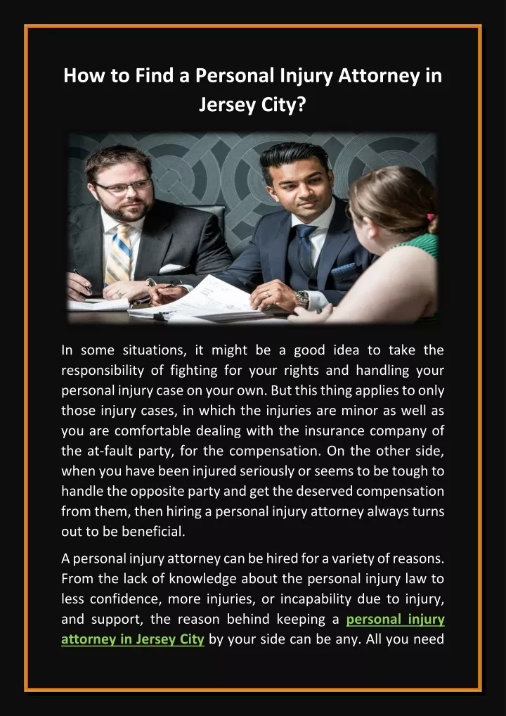 how to find a personal injury attorney in jersey