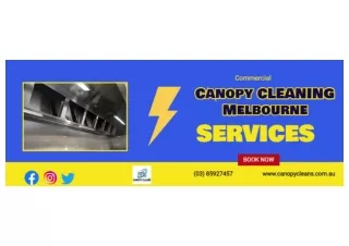 Canopy Cleaning Melbourne - Canopy Cleans
