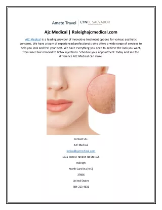 ajc medical raleighajcmedical com