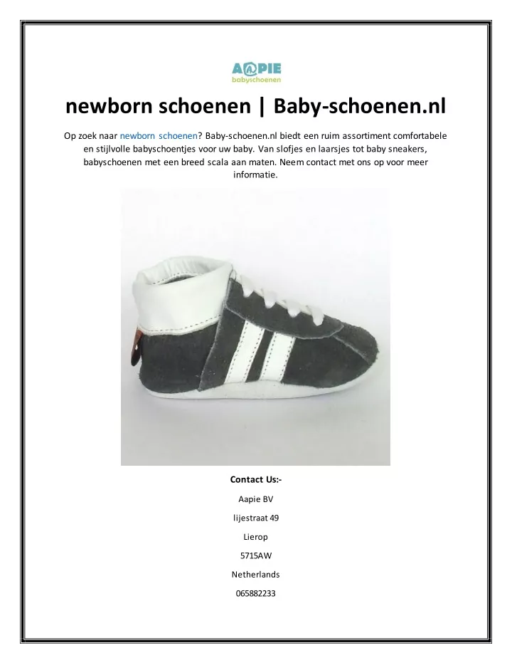 newborn schoenen baby schoenen nl