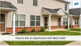 Privately Owned Apartments No Credit Check