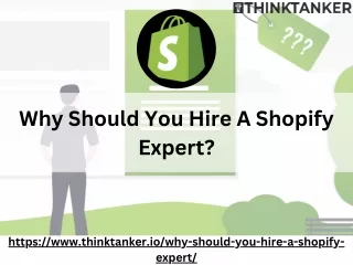 Why Should You Hire A Shopify Expert?