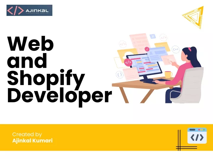 web and shopify developer