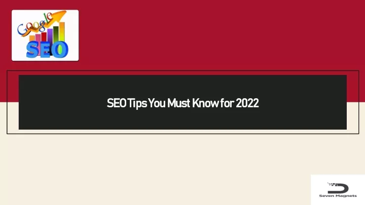 seo tips you must know for 2022