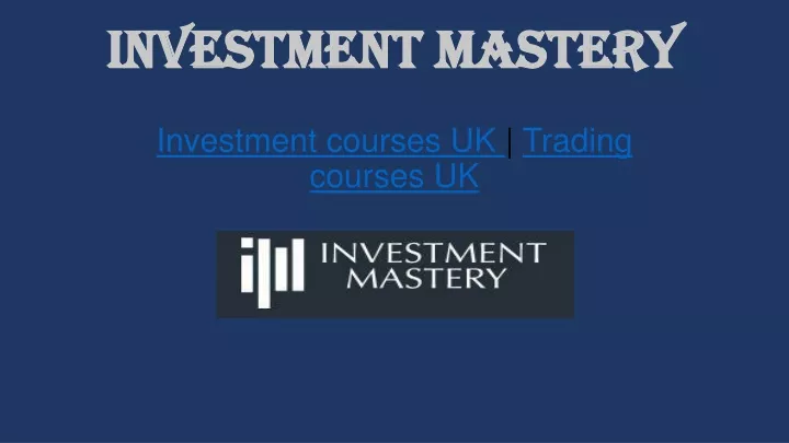 investment mastery