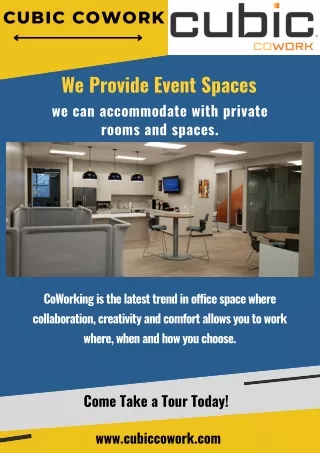Co-Work Space in Houston | Cubic Cowork