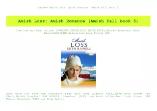 (EBOOK Amish Loss Amish Romance (Amish Fall Book 5) (DOWNLOAD E.B.O.O.K.^)