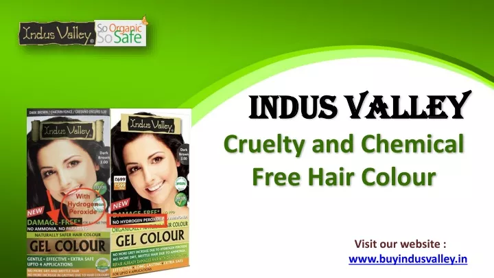indus valley cruelty and chemical free hair colour
