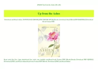 [Pdf]$$ Up from the Ashes [R.A.R]