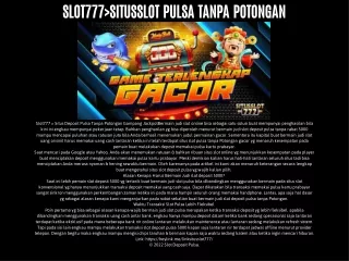 SITUSSLOT777