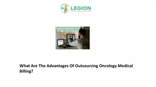 what are the advantages of outsourcing oncology