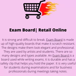 Exam Board Retail Online