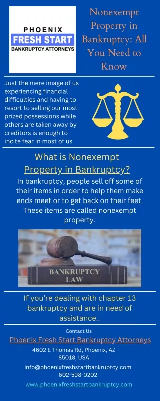 Nonexempt Property in Bankruptcy