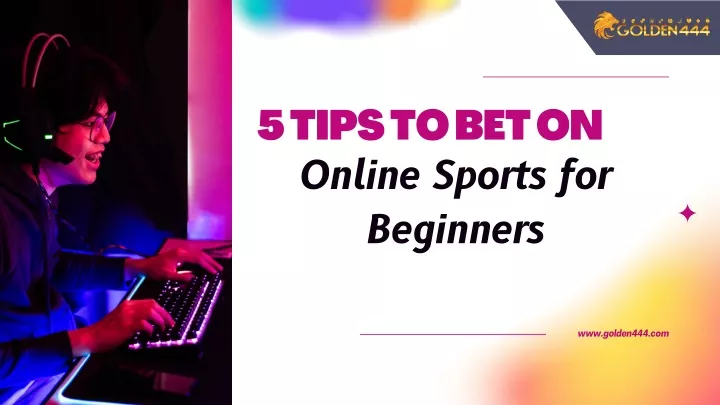 5 tips to bet on online sports for beginners