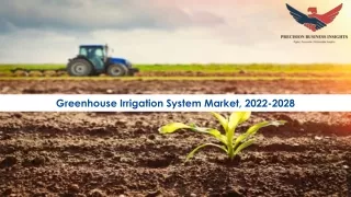 greenhouse irrigation system market 2022 2028