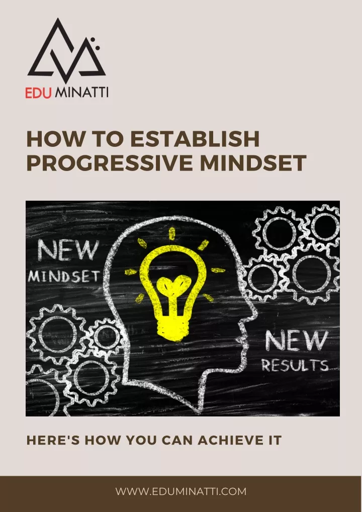 how to establish progressive mindset