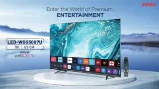 Best 50 Inch Smart LED TV - Intex
