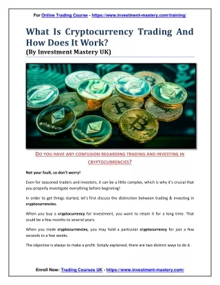 for online trading course https www investment