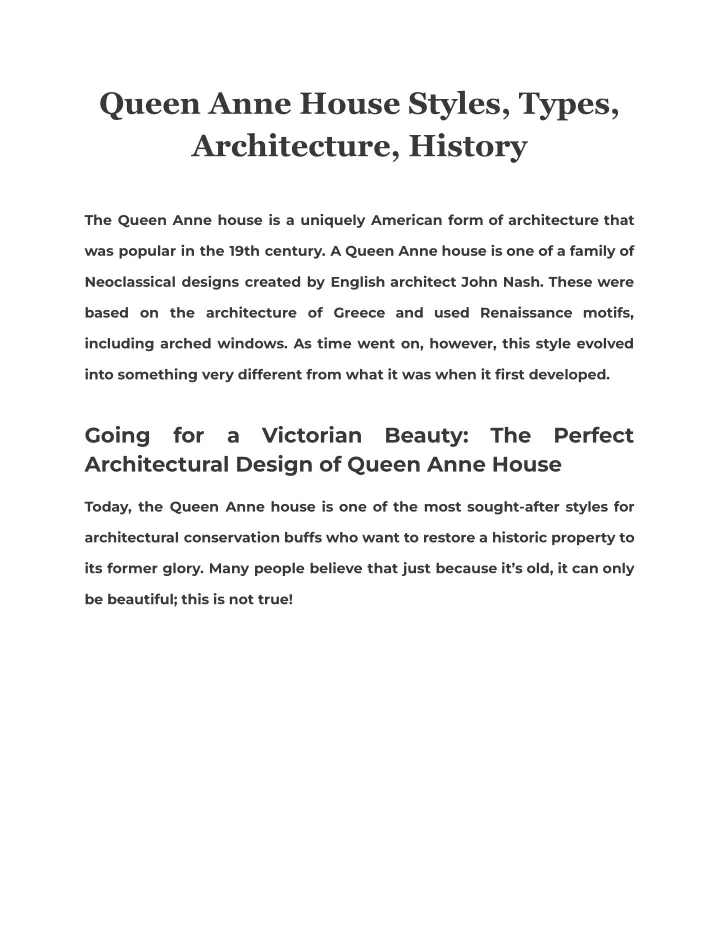 queen anne house styles types architecture history