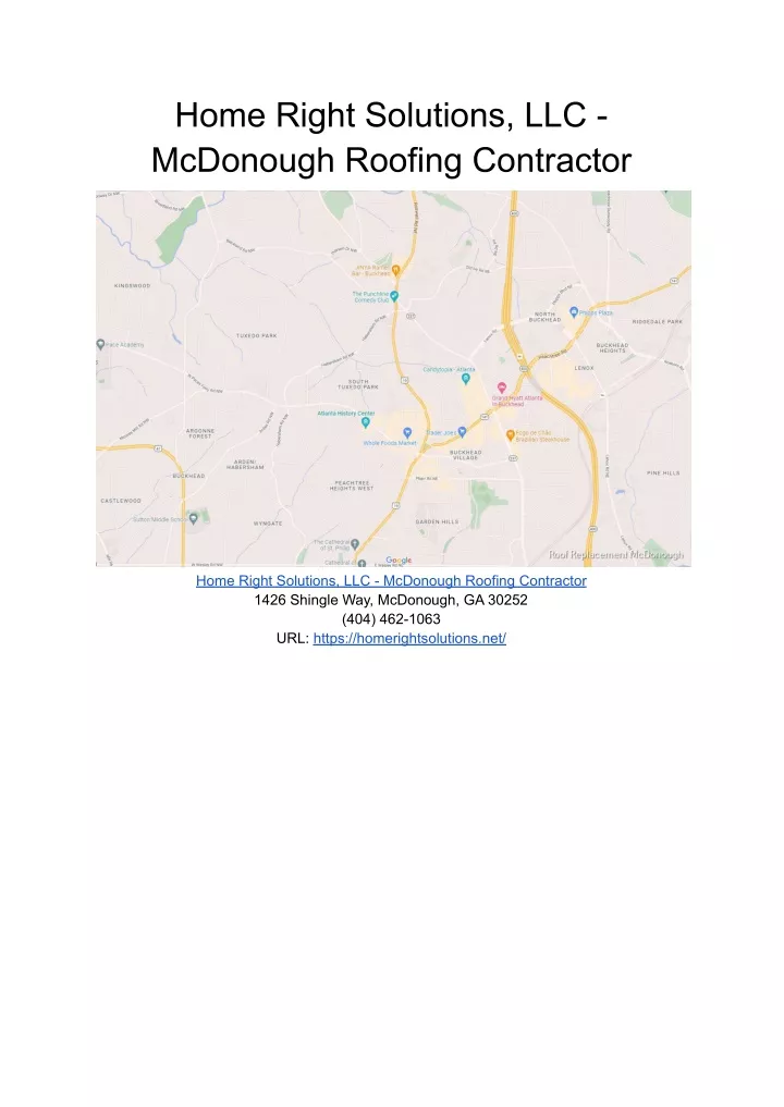 home right solutions llc mcdonough roofing