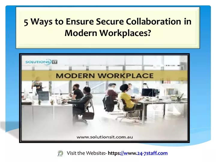 5 ways to ensure secure collaboration in modern