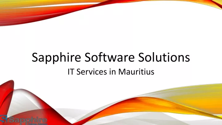 sapphire software solutions