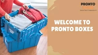 Portable Rent Wardrobe Boxes – Pronto Boxes