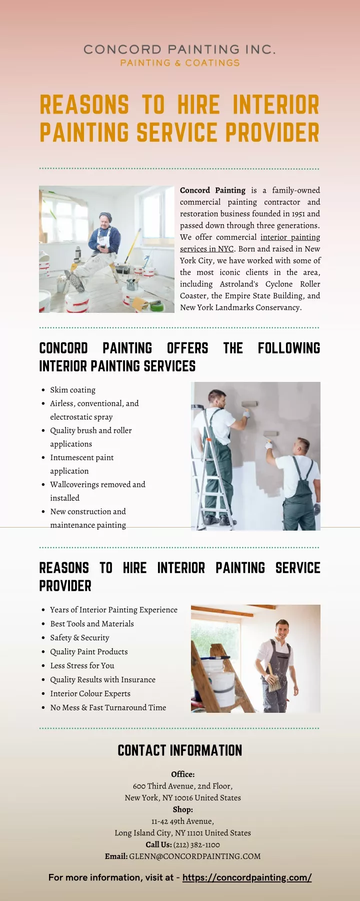 reasons to hire interior painting service provider