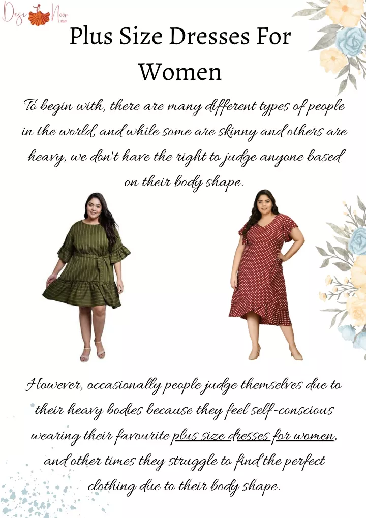 plus size dresses for women