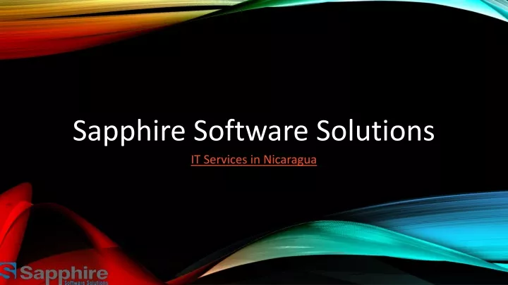 sapphire software solutions