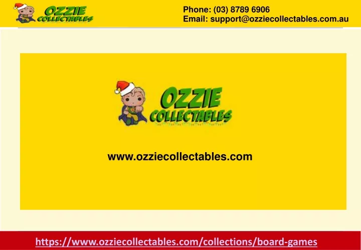 www ozziecollectables com