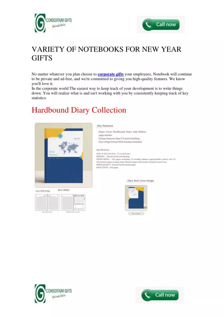 variety of notebooks for new year gifts no matter