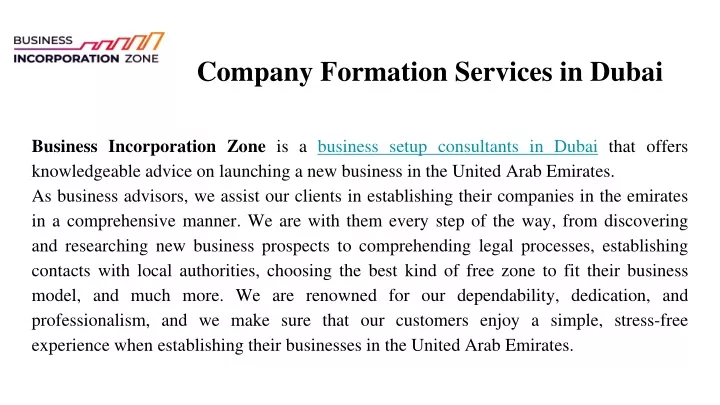 company formation services in dubai