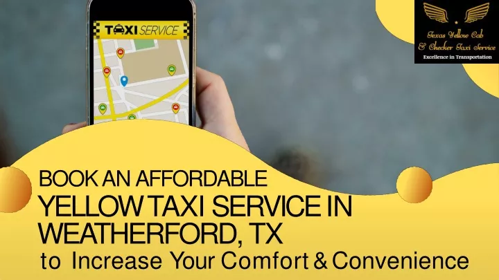 book an affordable yellow taxi service