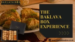 Buy Best Baklava in London